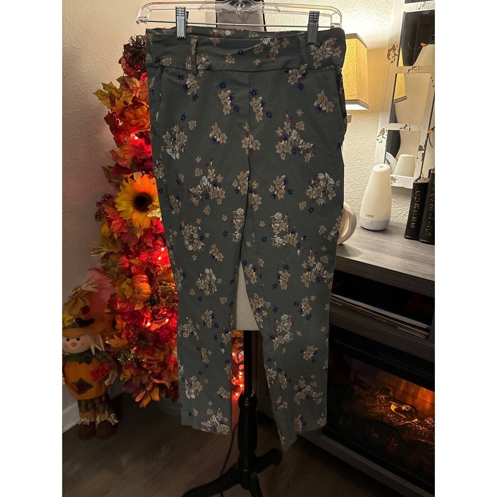 Jules & Leopold green floral pants size‎ SP
